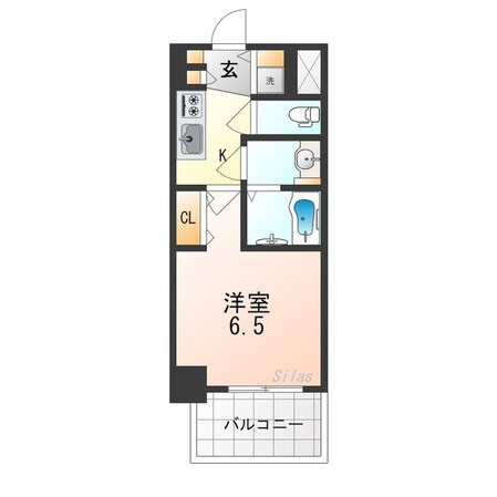 阿倍野駅 徒歩9分 14階の物件間取画像